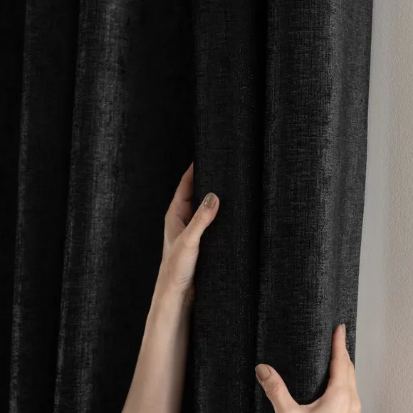 Chenille Eyelet Curtains (Blackout Available) 6