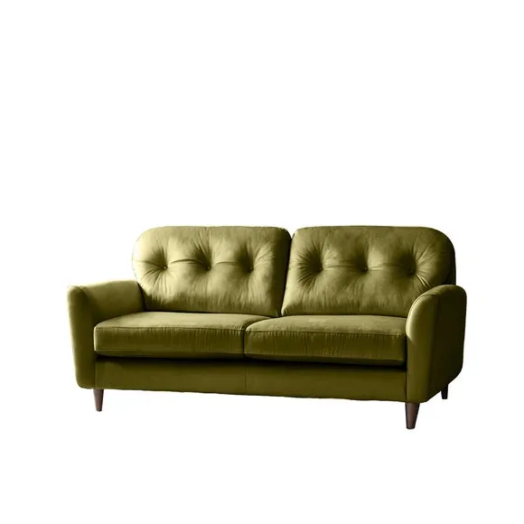 Sven Opulent Velvet 3 Seater Sofa 4