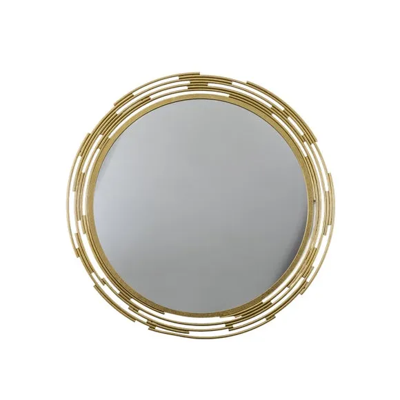 Madeira Art Deco Round Wall Mirror 3