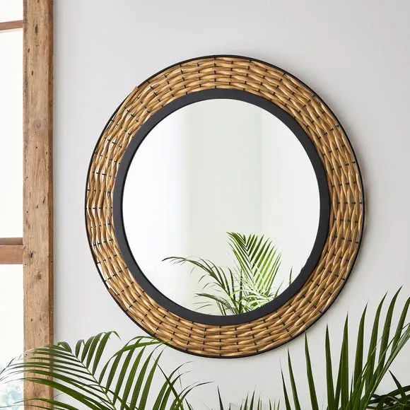 Artisan Round Indoor Outdoor Wall Mirror 2