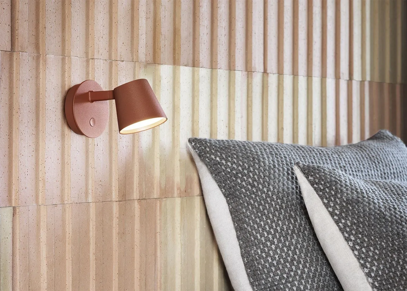 Muuto Tip LED Wall Light Copper Brown 4