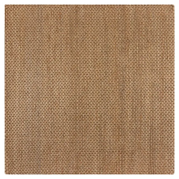 Chunky Jute Square Rug 2