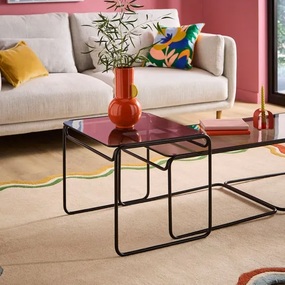 Elements Ferguson Nest of Coffee Tables 5