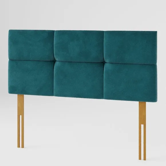 Caine Plush Velvet Headboard 2