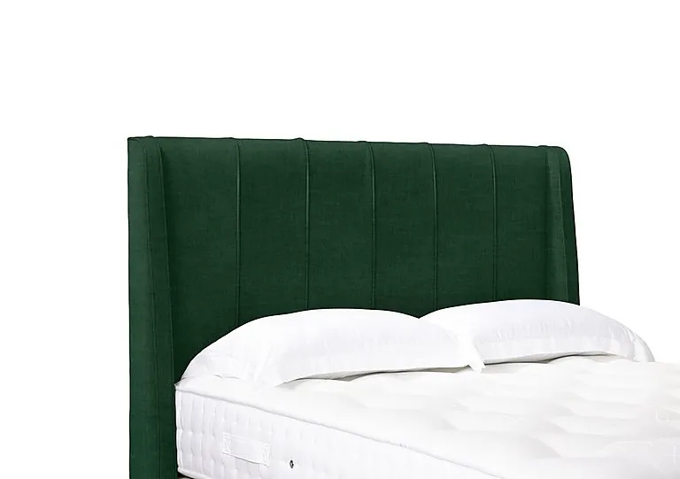 Artisan Collection Akira High Floor Standing Headboard - Single - Tormaline Green