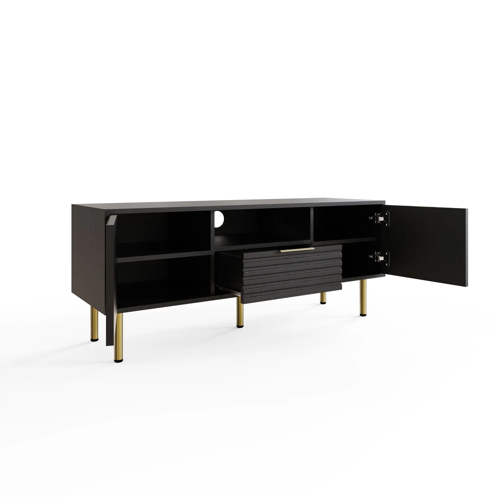 GFW Nervata TV Unit in Black 4