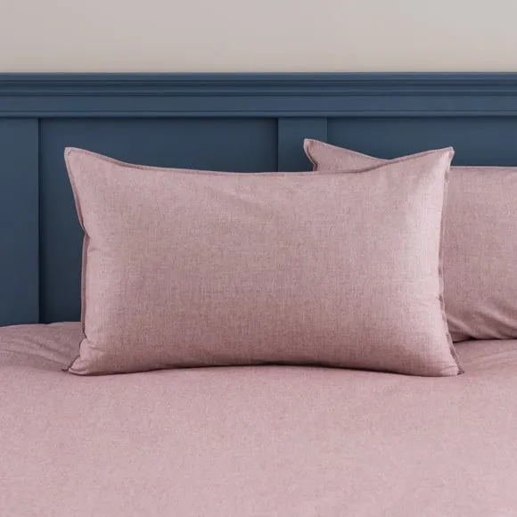 Quinn Marled Stripe 100% Cotton Duvet Cover & Pillowcase Set 4