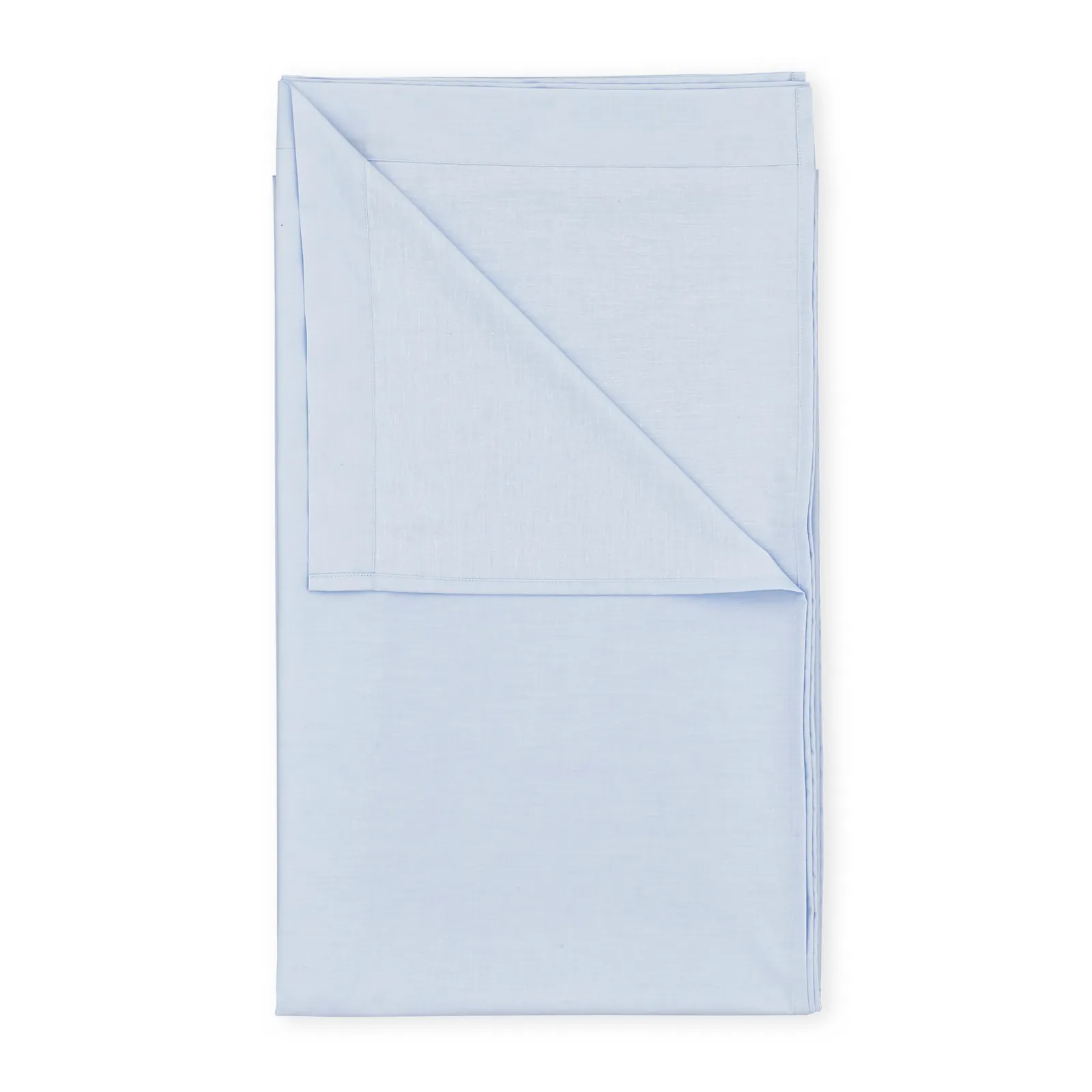 Pure Cotton Flat Sheet Belle Blue