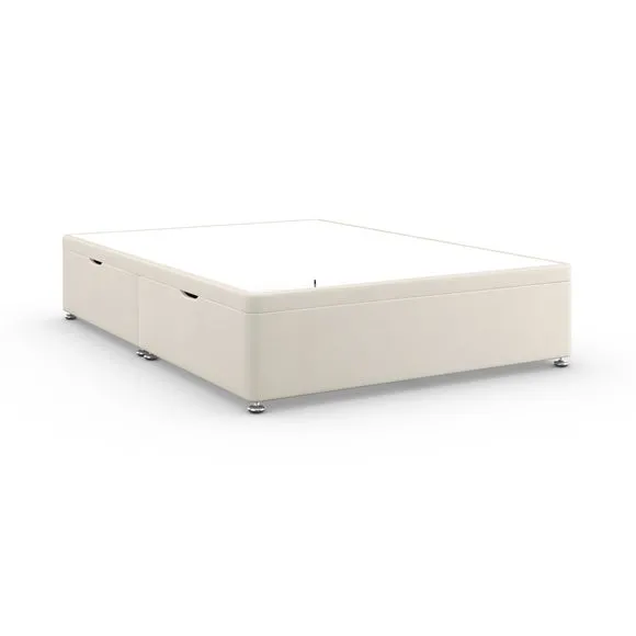 Everyday Side Ottoman Bed Frame, Chenille 2