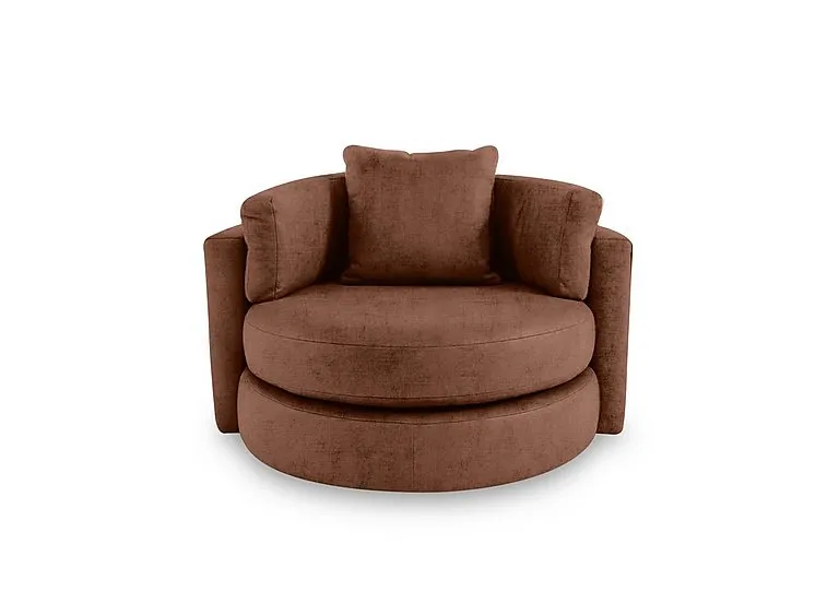 Primrose Swivel Chair - Brandy