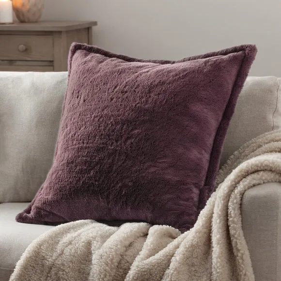 Furn. Kallu Faux Fur Reversible Square Cushion 1