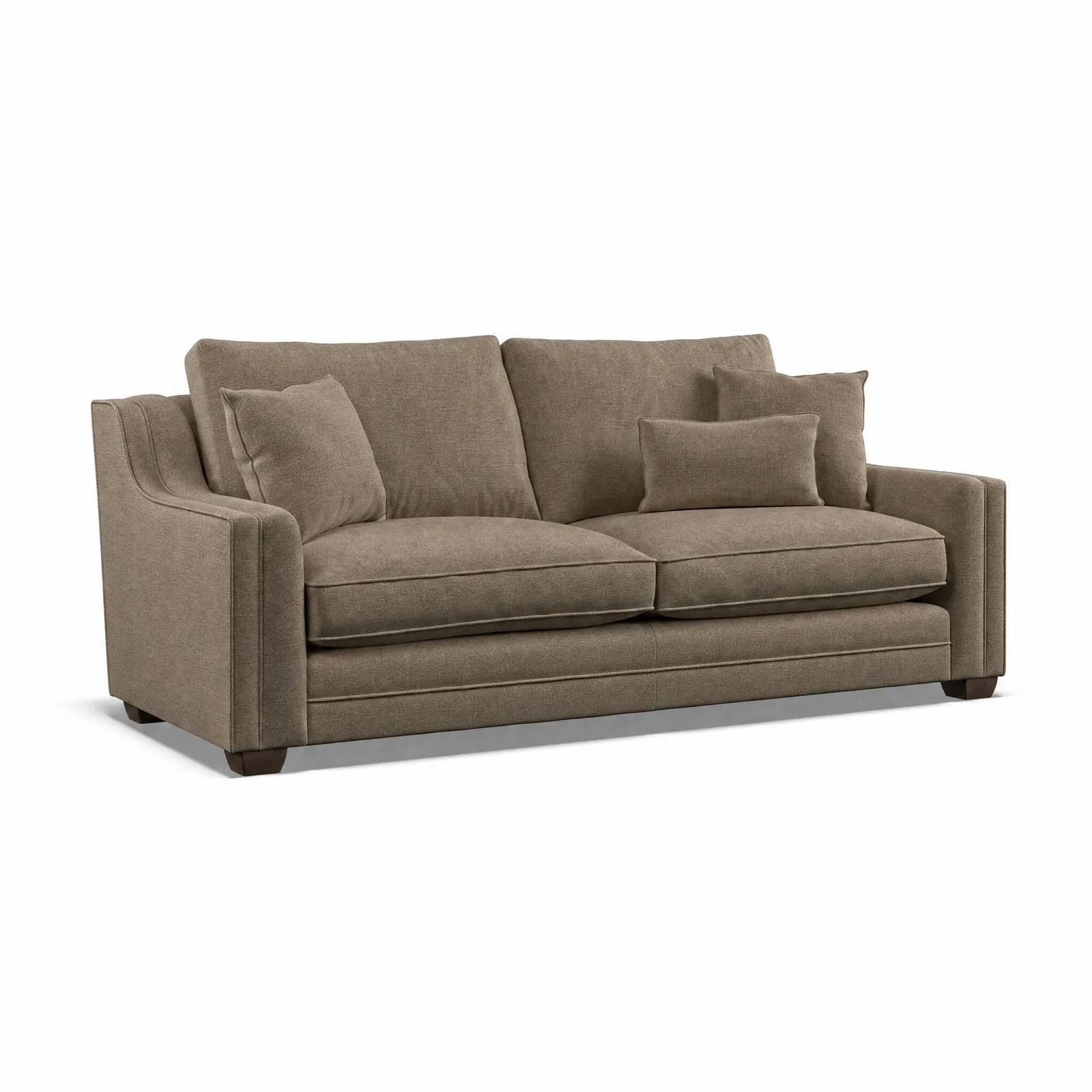 Stirling 3 Seater Sofa, Brown | Barker & Stonehouse 2