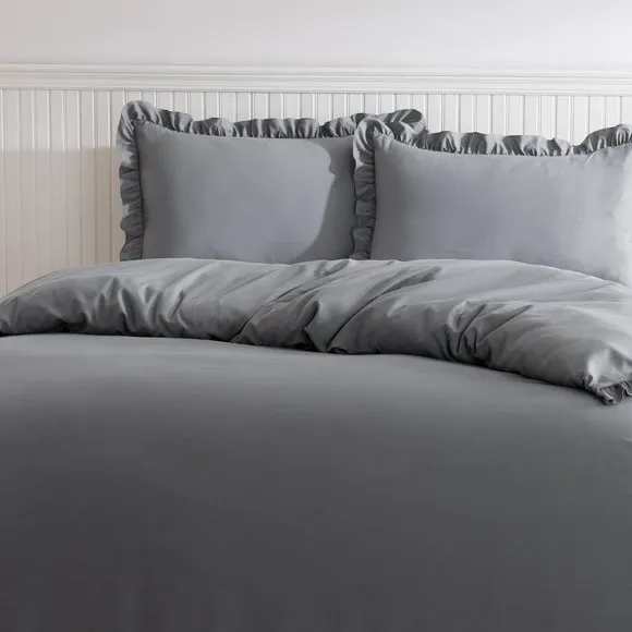 Briona Frilled Edge Duvet Cover & Pillowcase Set 3