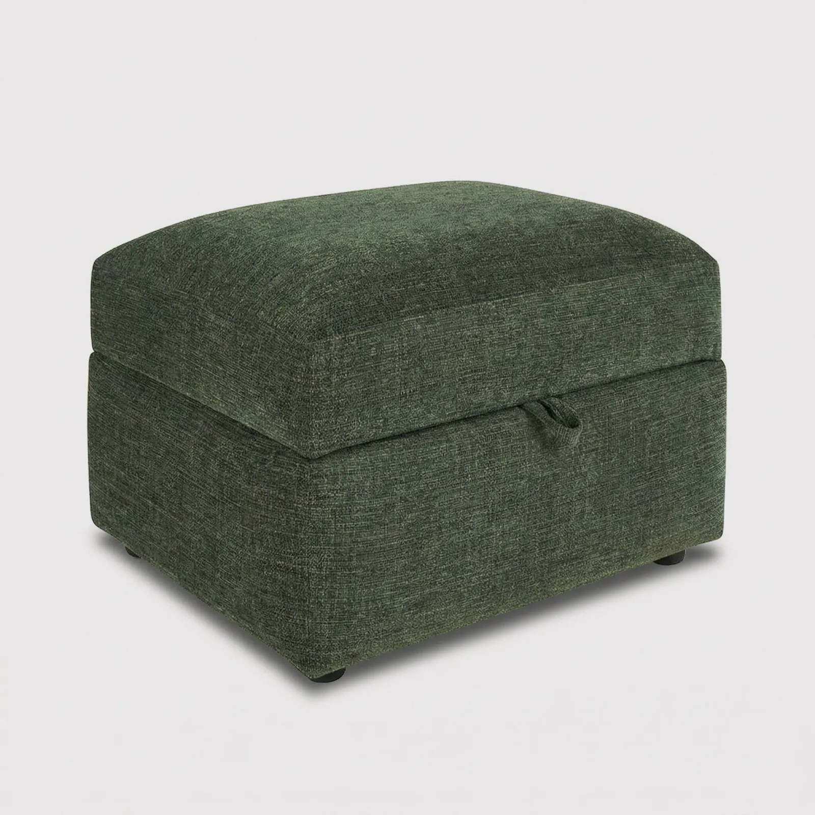 Ercol Sandford Storage Footstool Fabric | Barker & Stonehouse