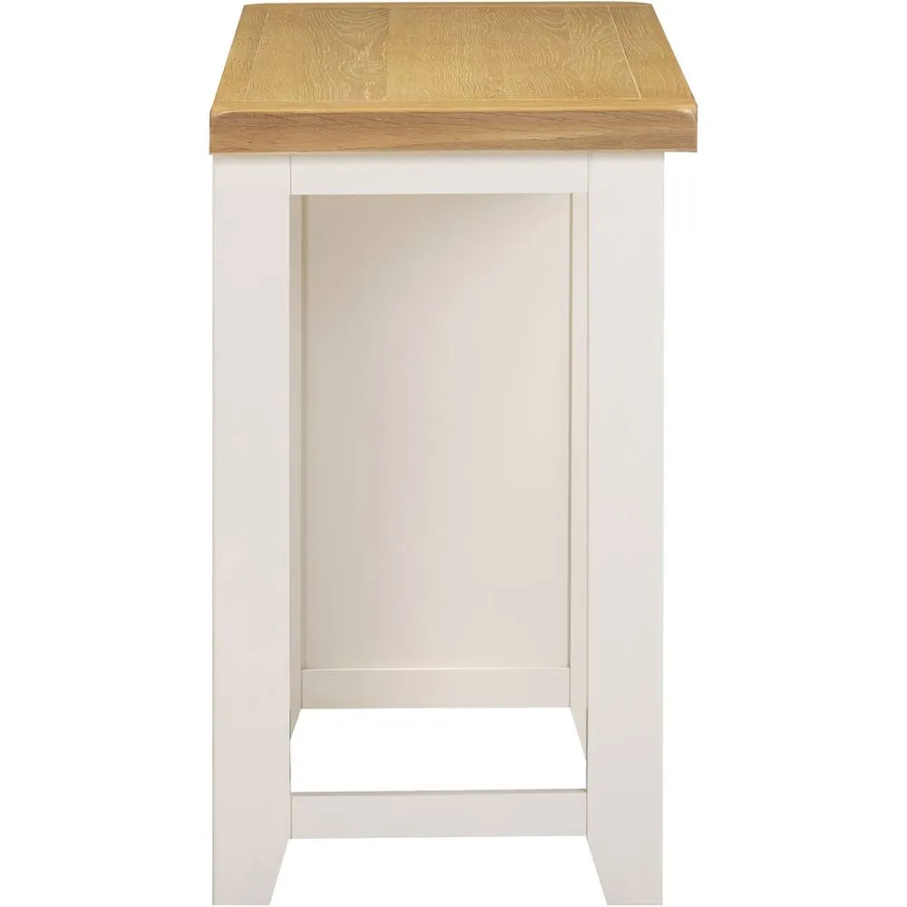 Seconique Windsor 3 Drawer Dressing Table (Fully Assembled) in Ivory 5
