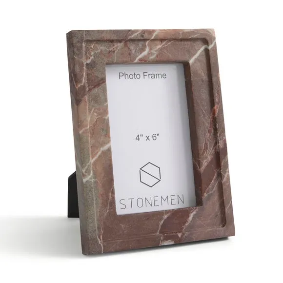 Red Levanto Marble Photo Frame 2
