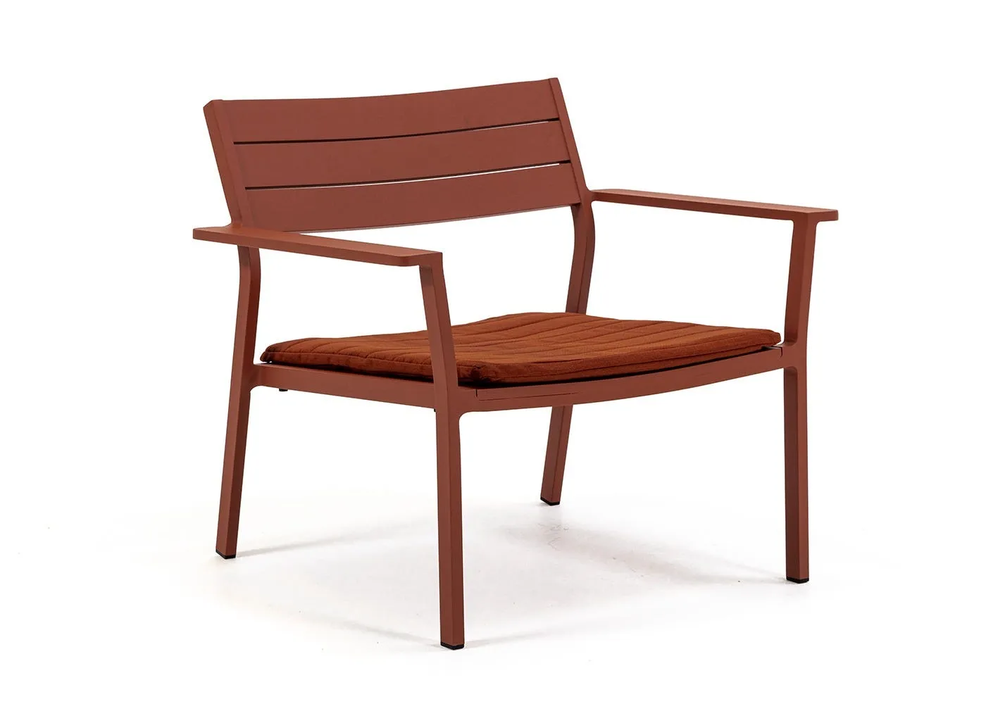 Case Eos Outdoor Lounge Chair Cushion in Rust