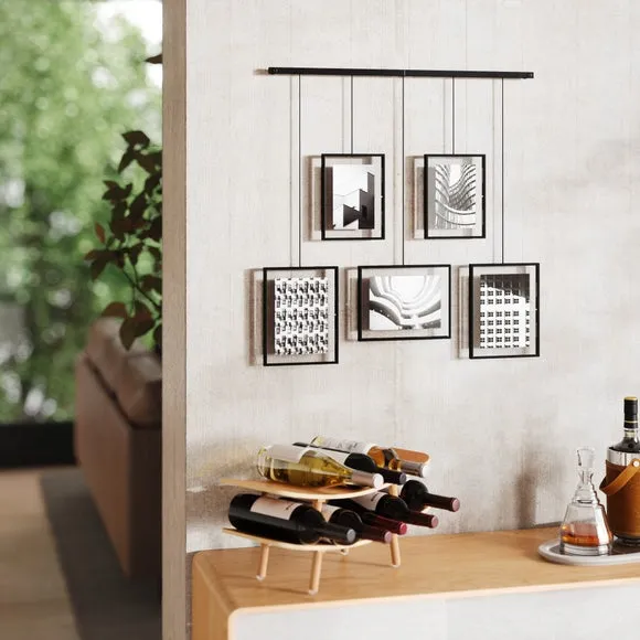 Umbra Set of 5 Exhibit Display Hanging Photo Frames 2