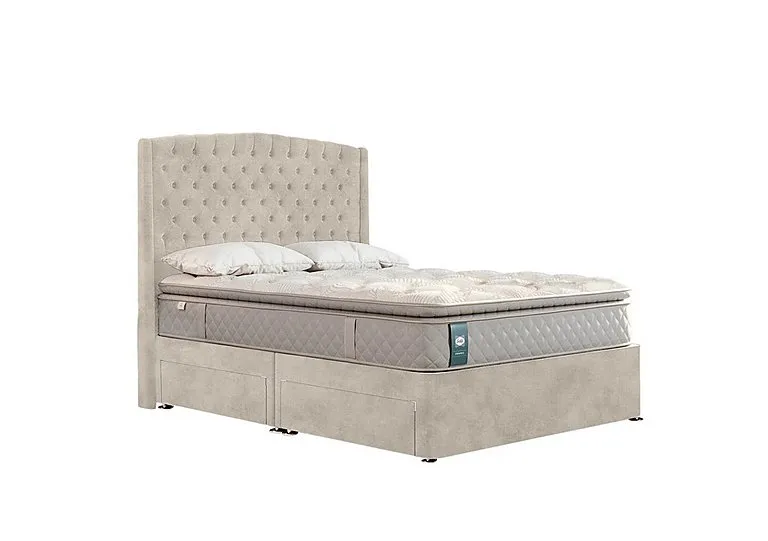 Ashton Divan Set - Super King - Velvet Dove