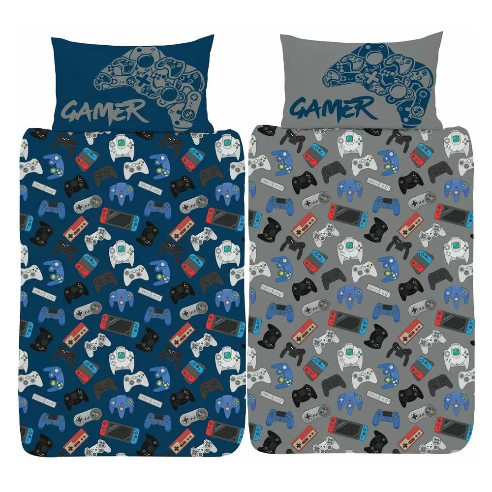 Floso Gamer Game Controller Reversible Duvet Set