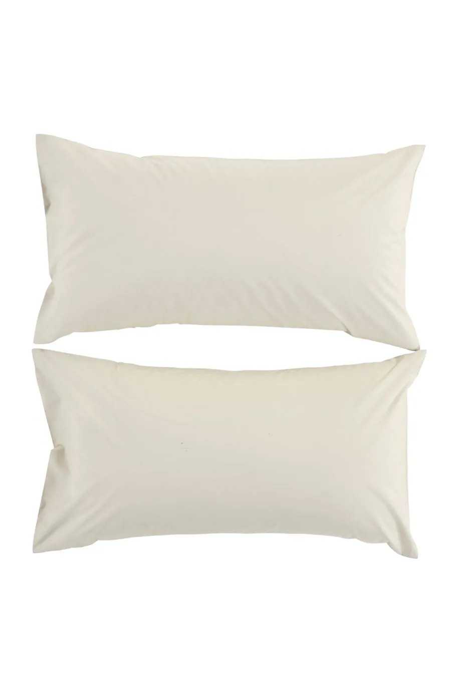 CHRISTY Pure Cotton Percale King Pillowcase Pair in Beige 3