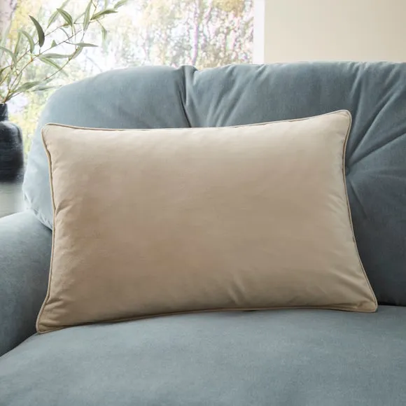 Recycled Velour Rectangle Cushion Cover