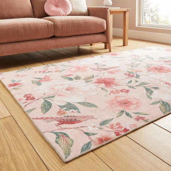Catherine Lansfield Pipa Floral Rug 6