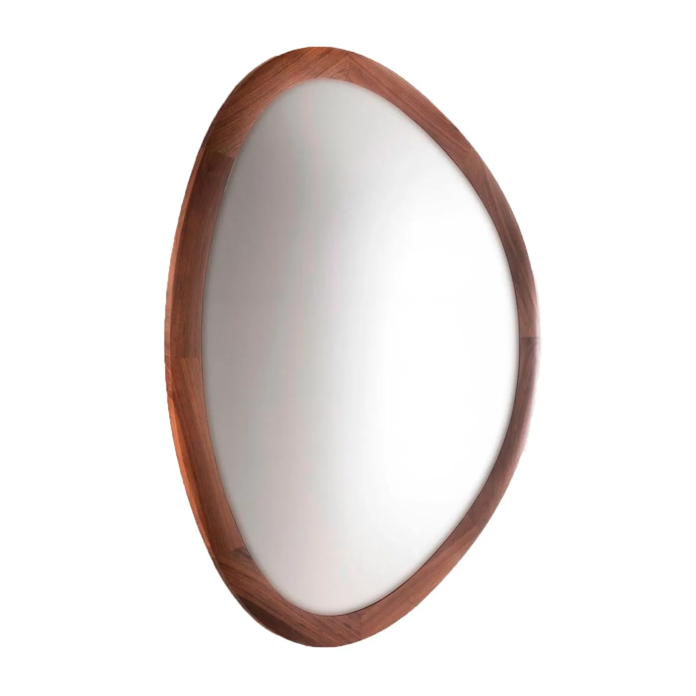 Porada Giolino Wall Mirror Walnut Small 2