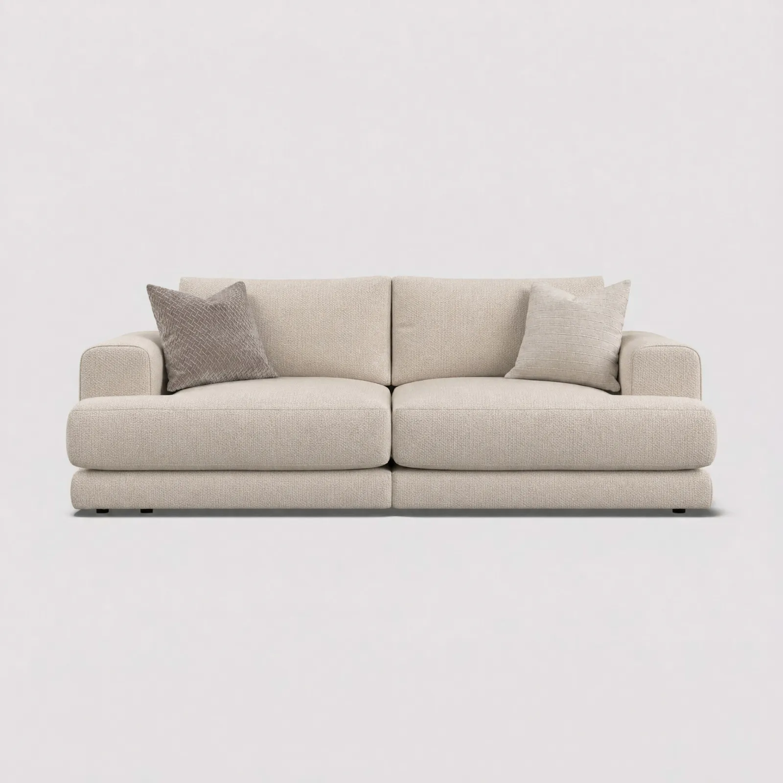 Lomax Xl Split Sofa, Neutral Fabric | Barker & Stonehouse