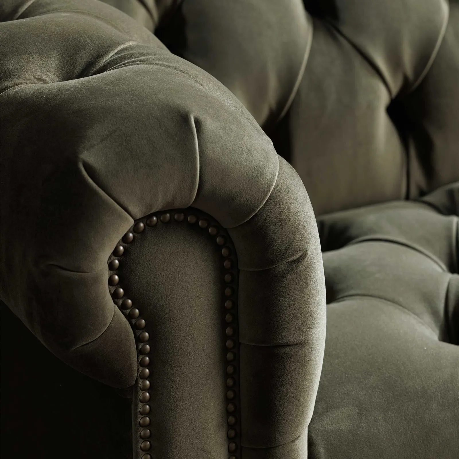 Ullswater Club Armchair, Green Velvet | Barker & Stonehouse 5
