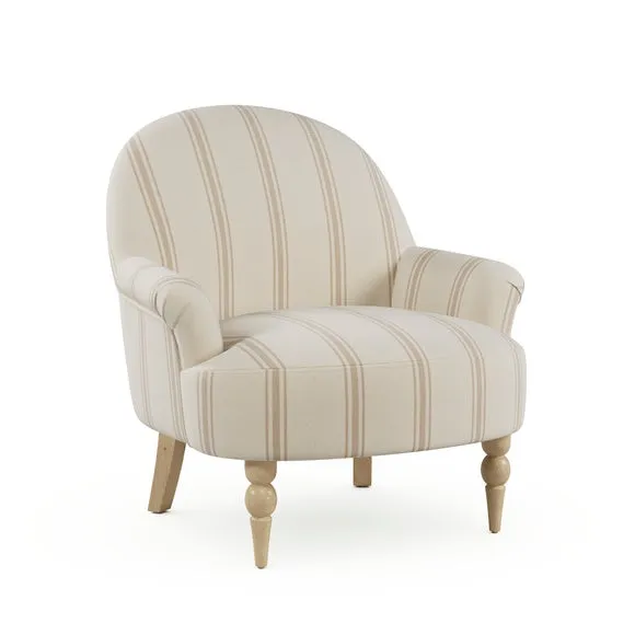 Petit Folkstone Stripe Armchair 6