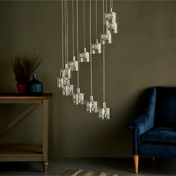 Vogue Armory Drop 12 Light Cluster Ceiling Light 2