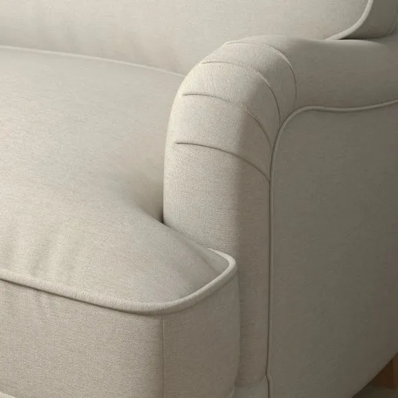 Beatrice II Luna Fabric Snuggle Chair 4