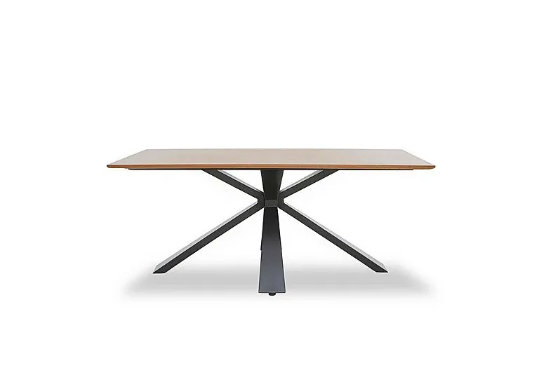 Hanoi Fixed Dining Table with Metal Base