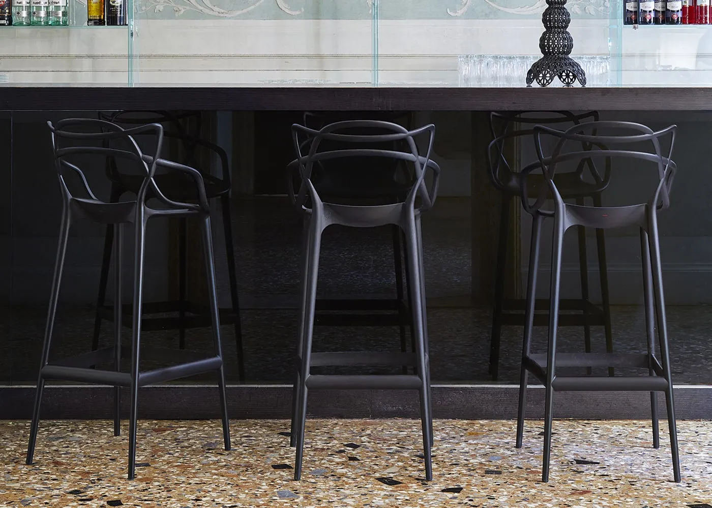 Kartell Masters Stool Large White 3