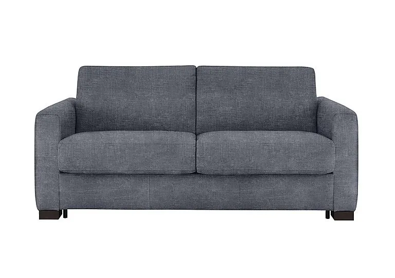 Alcova 2.5 Seater Fabric Sofa Bed with Box Arms - Baobab Grigio