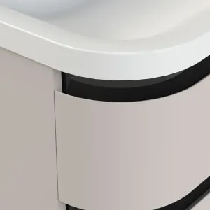 Duarti by Calypso Berrington Cashmere Glow Vanity with Whitley Basin - 600mm 2