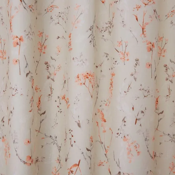 Esme Ditsy 100% Cotton Slot Top Curtains 3