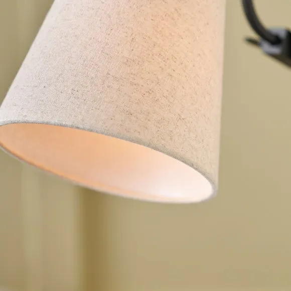 Pacific Lifestyle Ari Metal Curved Arm Table Lamp 2
