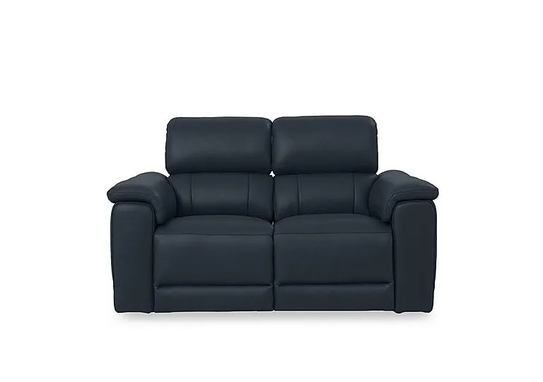 Genius Leather 2 Seater Power Recliner Sofa with Power Headrests