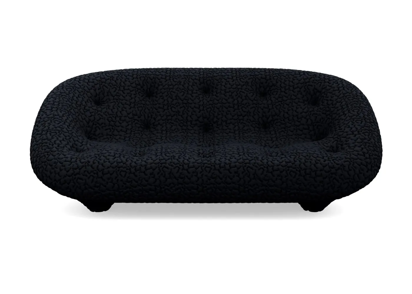 Ligne Roset Ploum Medium High Back Sofa Moby Charcoal 1