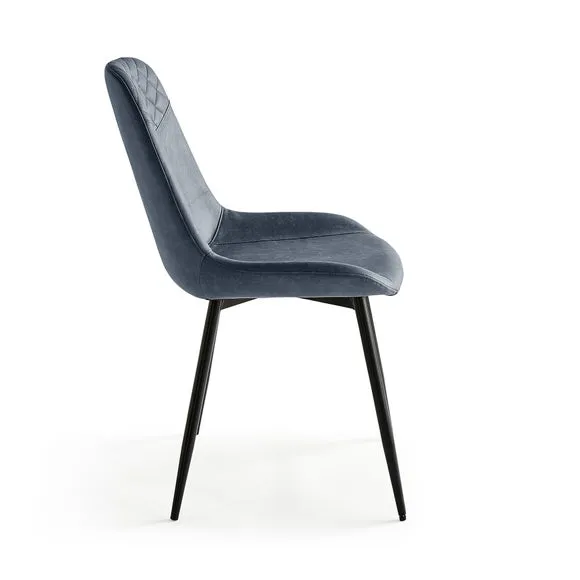 Walden Set of 4 Dining Chairs, Faux Leather 5