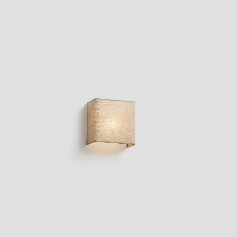 Netlighting Otton Square Jute Wall Lamp in Natural 2