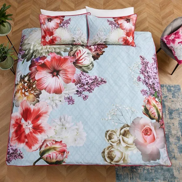 Laurence Llewelyn-Bowen Mayfair Lady 100% Cotton Duvet Cover and Pillowcase Set 4