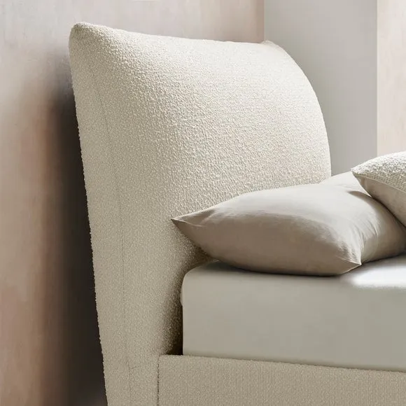 Limelight Luna Pillow Back Bed Frame, Boucle 3