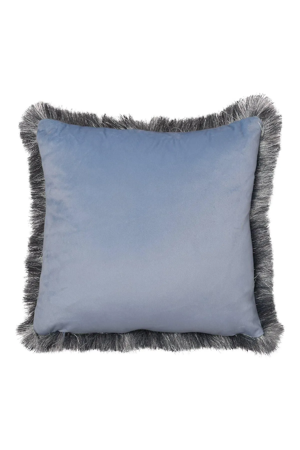 Appletree 'Alexia' Velvet Filled Cushion in Blue 3