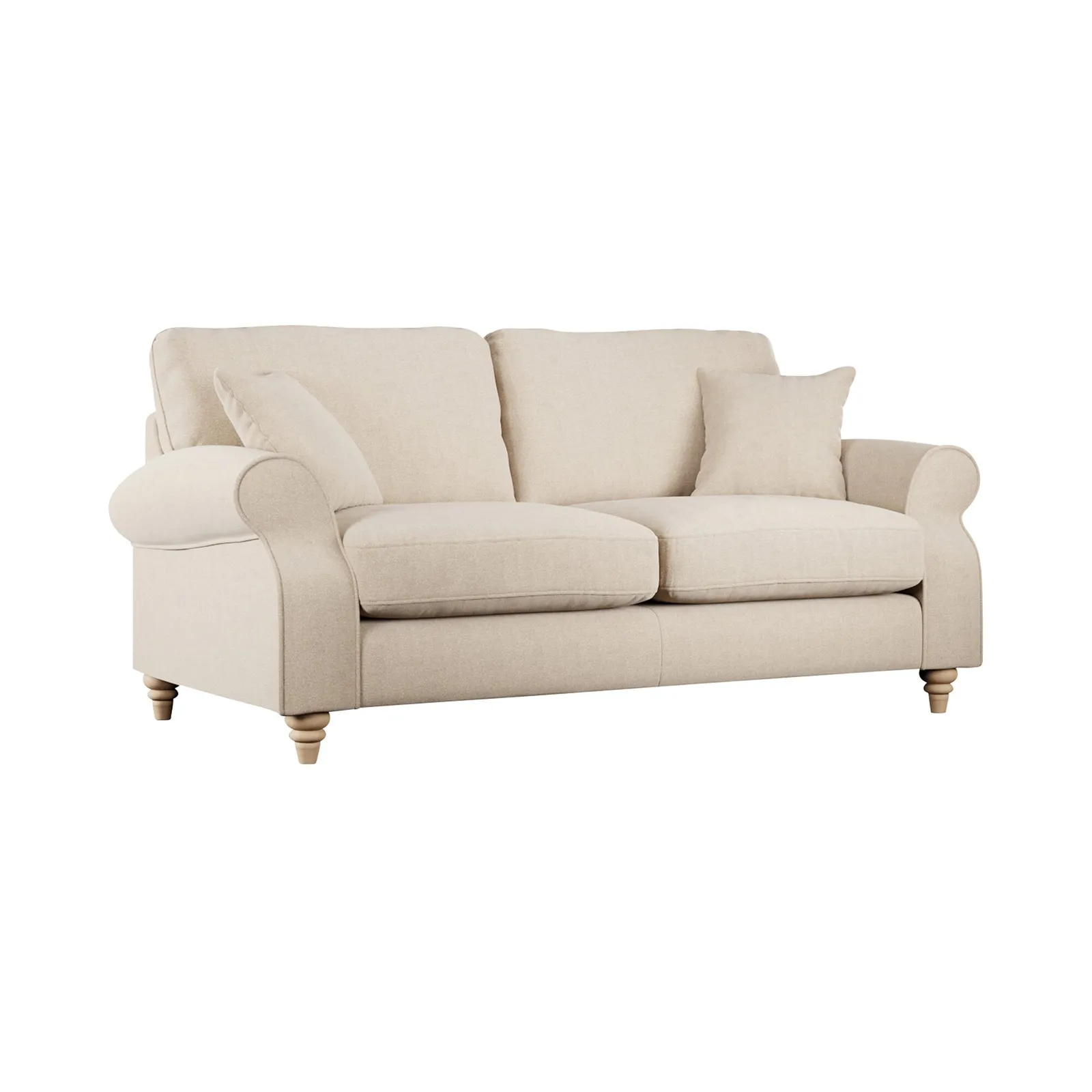Hattie 3 Seater Sofa, Neutral Fabric | Barker & Stonehouse 2