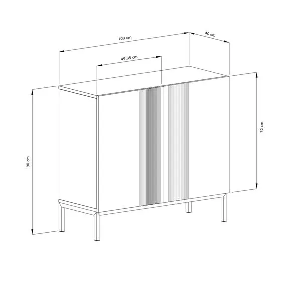 Iona Smart Small Sideboard 6