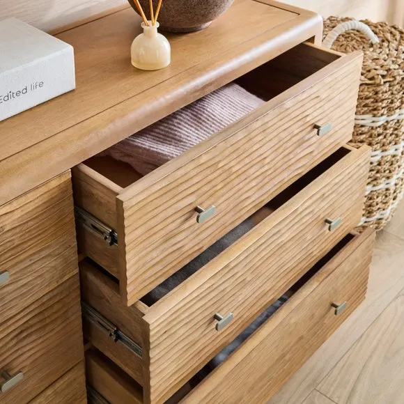 Edited Life Olsson Hand Carved 6 Drawer Chest 3
