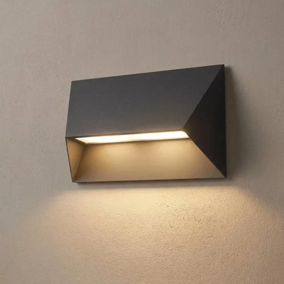 Nordlux Pontio Black Outdoor Wall Light